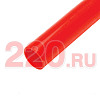 Труба АБС гладкая трудногорючая, для аспирационной системы, диам. н.25мм/в.21мм, цвет красный, Экопласт - 26025-RD