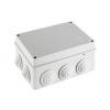 Коробка разветвительная 150х110х70, 10 вых., IP55 JBS150, цвет серый, Экопласт - 44009