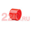 Заглушка для аспирационной системы D25мм (20шт), АБС, цвет красный, Экопласт - 49925-20