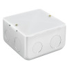 Коробка для «антивандальных» люков для розеток в полу LUK/2BR, LUK/2AL, металлическая (в т.ч., для заливки в бетон), BOX/2S, Экопласт - 70120