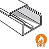 Огнестойкая кабельная линия (ОКЛ Экопласт) МЕХ 60/3х16 Миниканал 60/3х16 мм c двумя полками, огнестойкость E15-E110 - 77012-E110