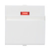 Накладка для выключателя гостиничного для включения с помощью карточки 16A, 250B (бел.) LK60 - 860704