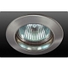 Точечный светильник неповоротный, MR16, GU5,3, мощность max: 50W, напряжение: 12 В, серебро - DN-16.5051N