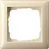 Рамка одинарная глянцевый кремовый, Gira Standart 55 - G021101