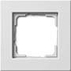 Рамка одинарная глянцевый белый, Gira E22 - G0211201