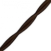Витой ретро-провод 2*1,5, цвет коричневый, LLINAS (Испания) - LL-801M