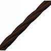 Витой ретро-провод 3*1,5, цвет коричневый, LLINAS (Испания) - LL-803M
