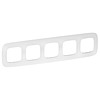 Рамка 5 постов Legrand VALENA LIFE, белый - LN-754375