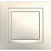 Рамка с декоративным элементом, одинарная, бежевый, Schneider Unica - SCMGU2.002.25