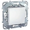 Одноклавишный выключатель (сх.1) белый, механизмы Unica Schneider - SCMGU5.201.18ZD