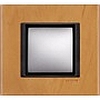 Рамка одинарная cветлая кожа, Unica Class - SCMGU68.002.7P1