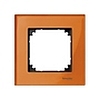 Рамка одинарная Стекло Оранжевый кальцит, Merten M-Elegance - SCMTN404102