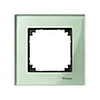 Рамка одинарная Стекло Зеленое кальцит, Merten M-Elegance - SCMTN404104