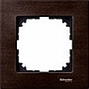 Рамка деревянная 1-местная венге, Merten M-Elegance - SCMTN4051-3471