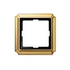 Рамка одинарная Золото (Блестящая латунь) Merten Antique (Мертен Антик) - SCMTN483121