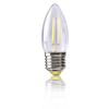 Лампа светодиодная свеча 4W (ЛН 40Вт)Е27 2800К, Серия CRYSTAL. - VG1-C1E27warm4W-F
