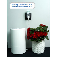 Розетка с таймером Feron TM24 недельная электронная мощность 3500W/16A в каталоге электрики 220.ru, артикул 23257