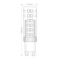 Лампа светодиодная Feron LB-433 G9 7W 175-265V 2700K в каталоге электрики 220.ru, артикул 25766