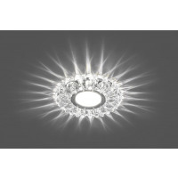 Светильник встраиваемый с белой LED подсветкой Feron CD914 потолочный MR16 G5.3 прозрачный в каталоге электрики 220.ru, артикул 28985