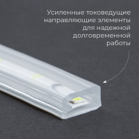 Cветодиодная LED лента Feron LS706, 60SMD(5050)/м 11Вт/м  50м 220V RGB IP65 в каталоге электрики 220.ru, артикул 32718