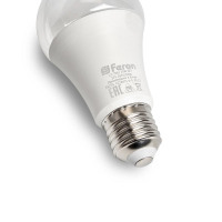Лампа светодиодная для растений А60 Feron LB-7060 E27 10W 175-265V красно-синий спектр в каталоге электрики 220.ru, артикул 38275