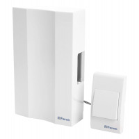 Звонок с кнопкой проводной Feron DB-101 электромеханический белый 230V 162х98х40мм в каталоге электрики 220.ru, артикул 41504