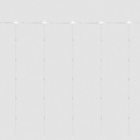 Гирлянда - занавес типа Роса USB 480 LED 3*3м, 5000K, IP20 , сетевой шнур 3м в комплекте, CL591 в каталоге электрики 220.ru, артикул 41639