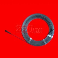 Зонд для кабеля стальной, плоский, MOR10, длина 10 м в каталоге электрики 220.ru, артикул 42210S