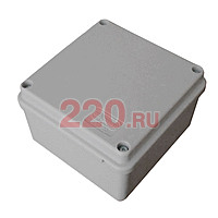 Коробка разветвительная без сальников 100х100х55, без галогена, 6 вых., IP56, BJB/JBS100, цвет серый, Экопласт в каталоге электрики 220.ru, артикул 44057HF