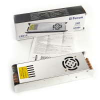 Трансформатор электронный для светодиодной ленты 500W 24V (драйвер), LB019 в каталоге электрики 220.ru, артикул 48049