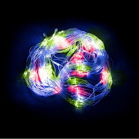 Гирлянда - сеть 230V 360 LED 3х2,7м, мультиколор, 18W,   IP 20, сетевой шнур 3м в комплекте , CL31 в каталоге электрики 220.ru, артикул 48175