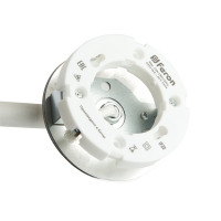Светильник под лампу настольный Feron DE365 ECHO 12W, 230V, GX53, белый, с  антибликовой сеточкой в каталоге электрики 220.ru, артикул 48405