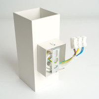 Светильник  настенный Feron ML1740 QUAD   MR16 35W, 230V, 2*GU10,  белый IP20 в каталоге электрики 220.ru, артикул 48428