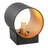 Светильник настенный Feron ML1750 Glow G9,15W, 230V чёрный + золото IP20 в каталоге электрики 220.ru, артикул 48433