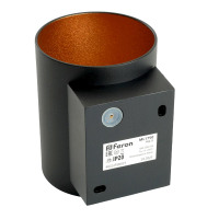 Светильник настенный Feron ML1750 Glow G9,15W, 230V чёрный + золото IP20 в каталоге электрики 220.ru, артикул 48433