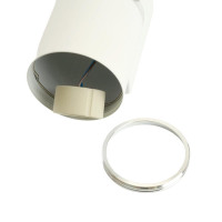 Светильник  настенный Feron ML1860 ZEN MR16 35W, 230V, 2*GU10, белый, хром IP20 в каталоге электрики 220.ru, артикул 48650