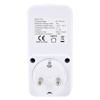 Розетка с таймером Feron TM27 электронная мощность 3600W/16A в каталоге электрики 220.ru, артикул 48972