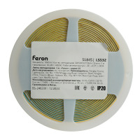Светодионая лента LS532 COB 320SMD(2110) 10Вт/м 24V 5000*5*1.8 4000K IP20 в каталоге электрики 220.ru, артикул 51845