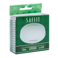 Лампа светодиодная SAFFIT SBGX5312 GX53 12W 230V 2700K в каталоге электрики 220.ru, артикул 55188