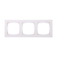 Рамка 3-постовая (белый) FLAT, 224х82х10 мм в каталоге электрики 220.ru, артикул 844304-1
