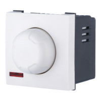 Светорегулятор поворотный нажимной 600 Вт(белый) LK45 в каталоге электрики 220.ru, артикул 857204-1