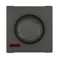 Светорегулятор поворотный нажимной 600 Вт (черный бархат) LK45 в каталоге электрики 220.ru, артикул 857208-1