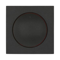 Накладка светорегулятора с красной круговой подсветкой (черный бархат) LK60 в каталоге электрики 220.ru, артикул 867208-1