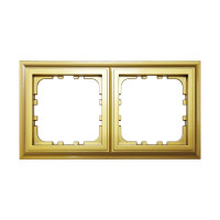 Рамка 2-постовая (золото) LK80 CLASSIC в каталоге электрики 220.ru, артикул 894226-1