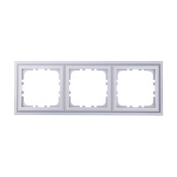 Рамка 3-постовая (серебристый металлик) CLASSIC, 224х82х10 мм в каталоге электрики 220.ru, артикул 894303-1