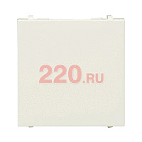 Заглушка 2-модульная, ABB Zenit, цвет альпийский белый в каталоге электрики 220.ru, артикул AB-N2200BL