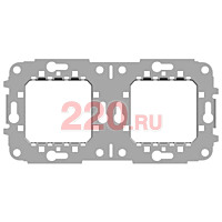 Суппорт стальной на 2 поста, без монтажных лапок, ABB Zenit в каталоге электрики 220.ru, артикул AB-N2272.9