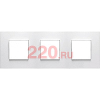 Рамка 3 поста, белый, ABB Zenit в каталоге электрики 220.ru, артикул AB-N2273.1BL