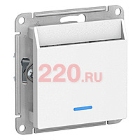 Переключатель карточный с задержкой времени, механизм, цвет — белый, SE AtlasDesign в каталоге электрики 220.ru, артикул ATN000167