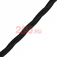 Витой ретро-провод 3*1,5 цвет черный в каталоге электрики 220.ru, артикул BN-B1-434-73-50